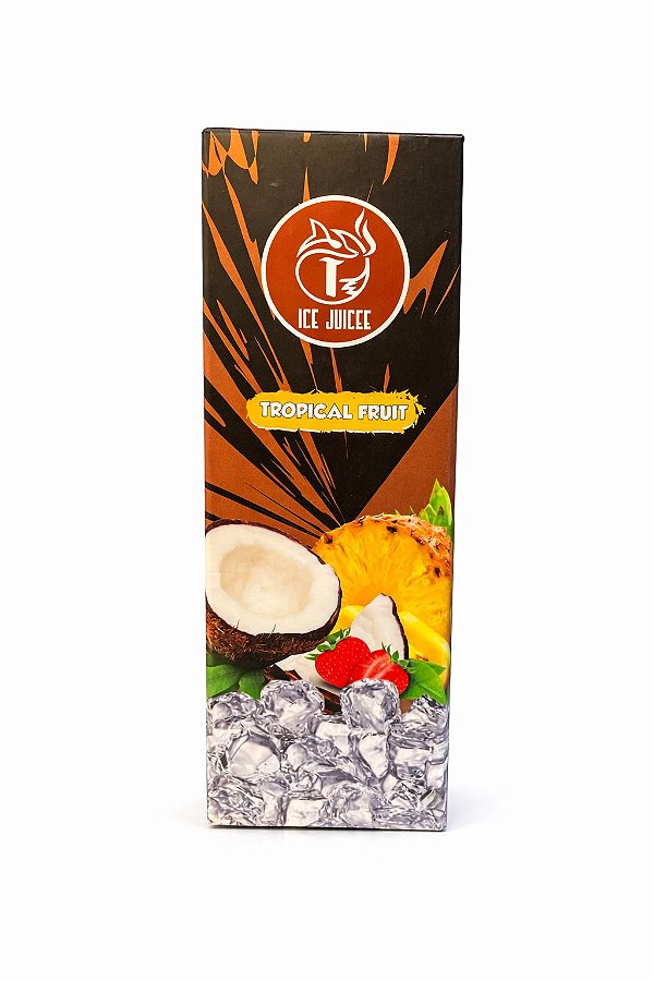 ICE JUICE TROPICAL FRUIT 60ML 3MG (ABACAXI,MORANGO E COCO)