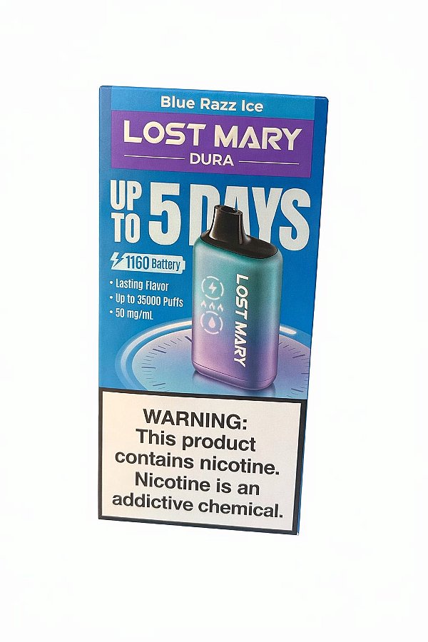 LOST MARY DURA 35.000 PUFFS BLUE RAZZ ICE