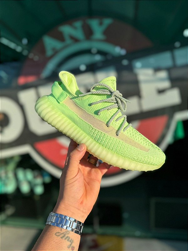 Tênis Adidas Yeezy 350 Verde Import