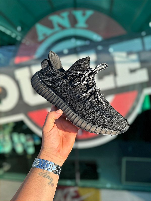 Tênis Adidas Yeezy 350 Preto Import