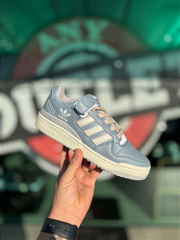Tênis Adidas Forum Azul Premium