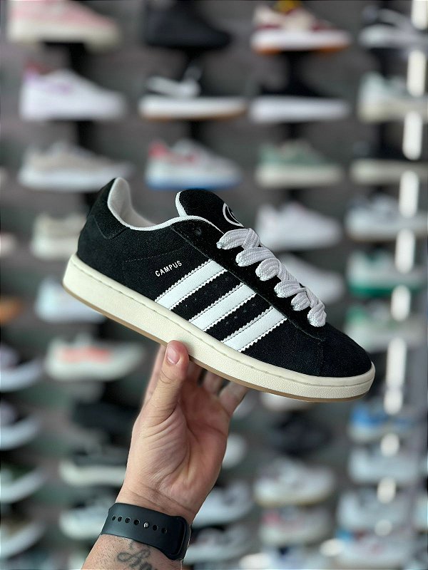 Tênis Adidas Campus 00s Preto-Branco Import
