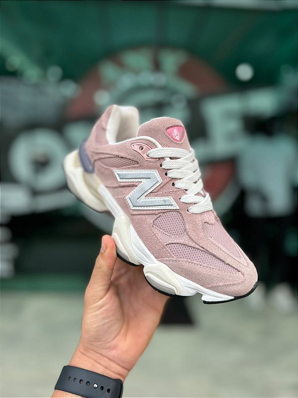 Tênis New Balance 9060 Rosa Import