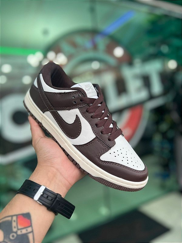 Tênis Nike Dunk Low Cacau Premium