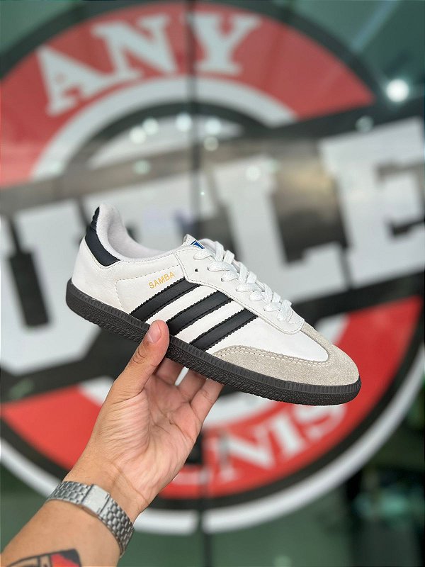Tênis Adidas Samba Branco/Preto