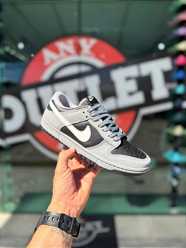 NIKE DUNK CINZA/PRETO