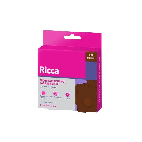 Adesivo Para Protecao De Mamilos Reutilizavel Ricca