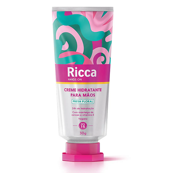 Creme Hidratante Desodorante Para Mãos Fps15 Ricca Hands On