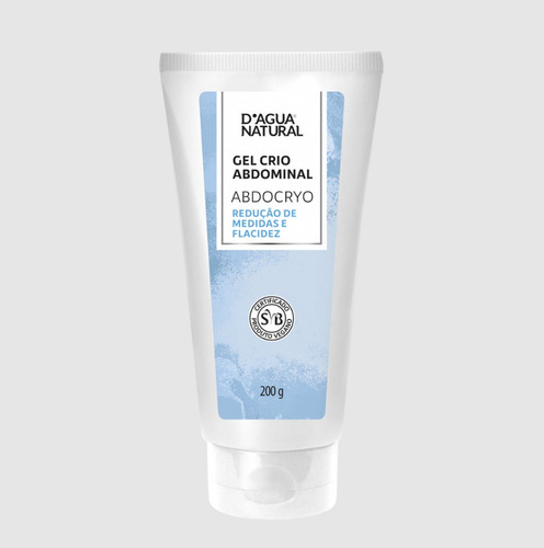 Abdocryo Gel Crio Abdominal 200g Dagua Natural