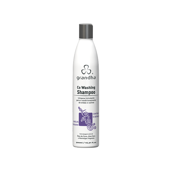 Grandha Curl & Wave Co Washing Shampoo Cabelo Cacheado 500ml