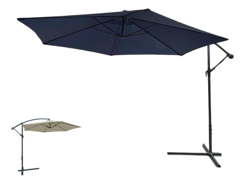 Ombrelone Suspenso Base Lateral 3,5 Metros Importway