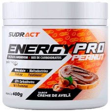 Energy Pro Peanut - Pasta de Amendoim 400g - Sabor Creme de Avelã