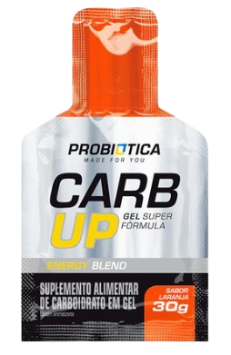 Carb Up Gel Super Fórmula 30g - Probiótica - Sabor Laranja
