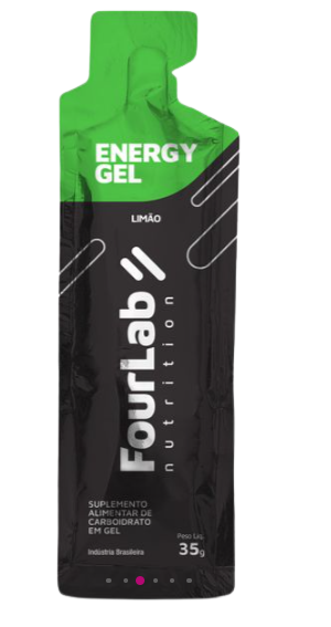 Energy Gel 35g - Fourlab Nutrition - Sabor Limão