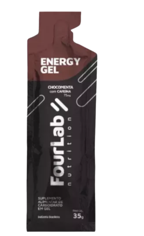 Energy Gel 35g - Fourlab Nutrition - Sabor Chocomenta