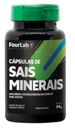 Cápsulas Sais Minerais - 60 cáps. - Fourlab Nutrition