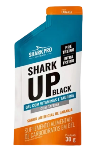 Shark Up Black 30g - Shark Pro - Sabor Laranja
