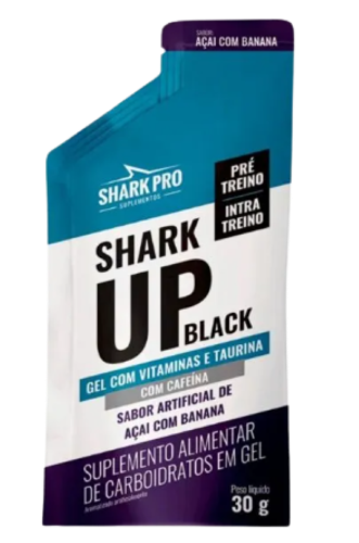 Shark Up Black 30g - Shark Pro - Sabor Açaí com Banana
