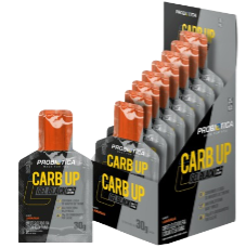 Carb Up Gel Black 10 sachês 30g - Probiótica - Sabor Laranja