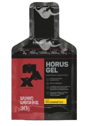 Hórus Gel 30g - Max Titanium - Sabor Energético