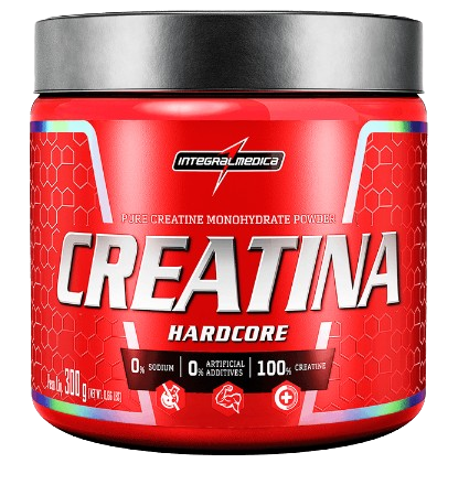 Creatina 100% Pura 300g Integralmédica