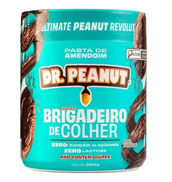 Pasta de Amendoim DR. Peanut Brigadeiro de Colher 600G