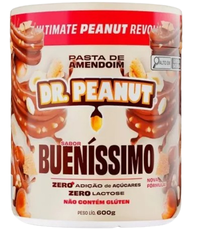 Pasta de Amendoim DR. Peanut Bueníssimo 600G