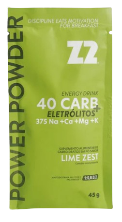 Z2 Energy Drink Power Powder | Lime Zest - Sachê 45g