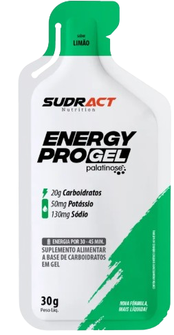 Energy Pro Gel 30g - Sudract Nutrition - Sabor Limão