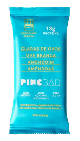 Barra Proteina Pincbar - Chocolate Branco