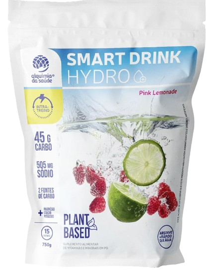 Smart Drink Hydro Com Palatinose Alquimia da Saúde 750g - Pink Lemonade