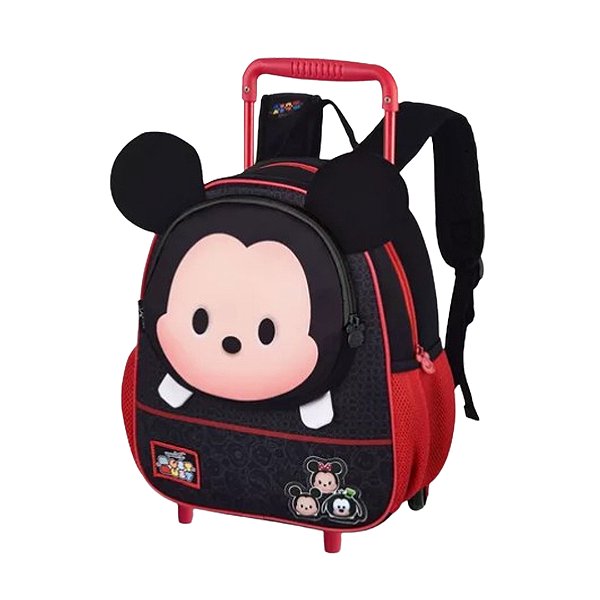 MOCHILA DE RODINHA INFANTIL MICKEY DISNEY