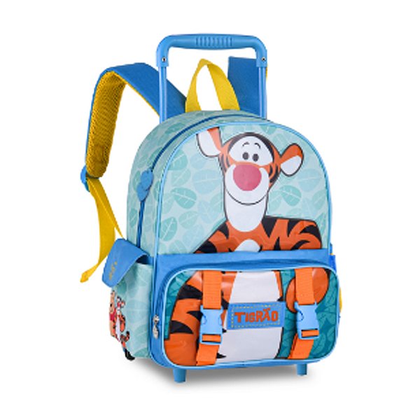 MOCHILA INFANTIL DE RODINHAS TIGRÃO