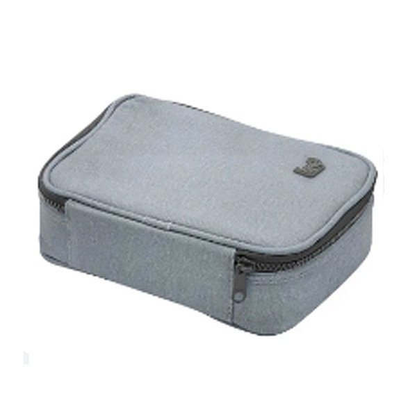 ESTOJO BOX NYLON BRW CINZA