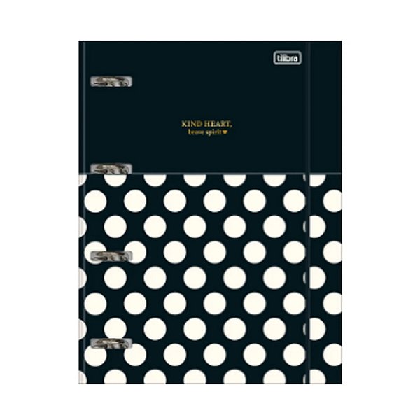 CADERNO ARGOLADO CARTONADO TILIBRA WEST VILLAGE 80 FOLHAS