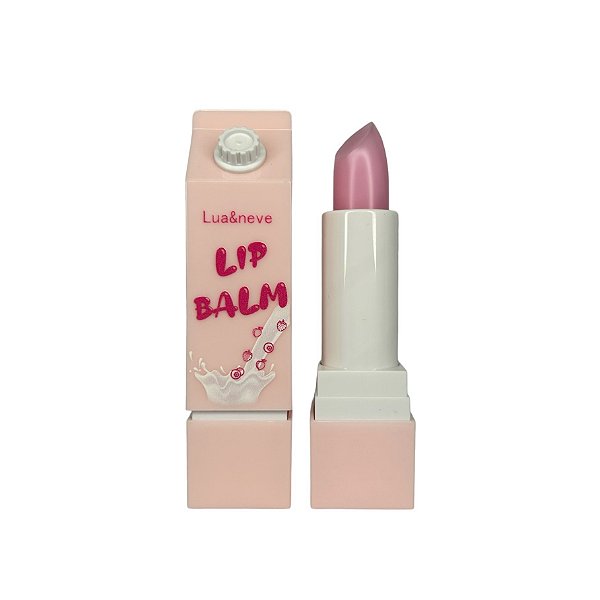 Lip Balm Caixa de Leite Strawberry - Lua e Neve
