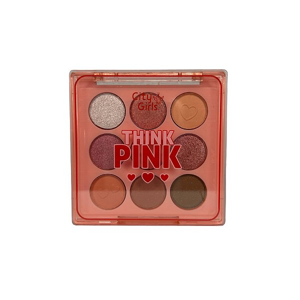 Paleta de Sombras Think Pink Tom A - City Girls