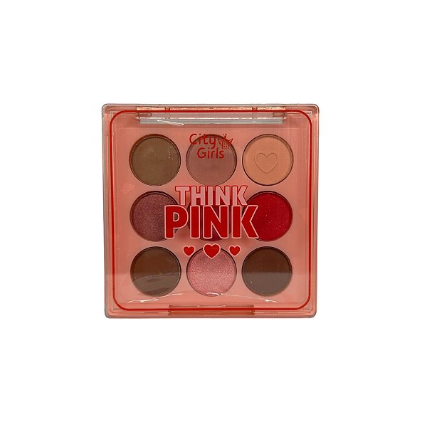 Paleta de Sombras Think Pink Tom B - City Girls