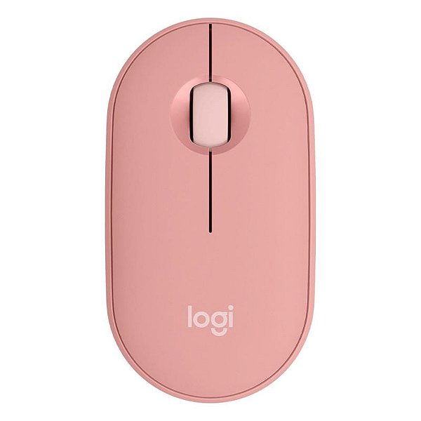 Mouse Sem Fio M350s Pebble 2 Silent Rosa 910-007048 - Logitech