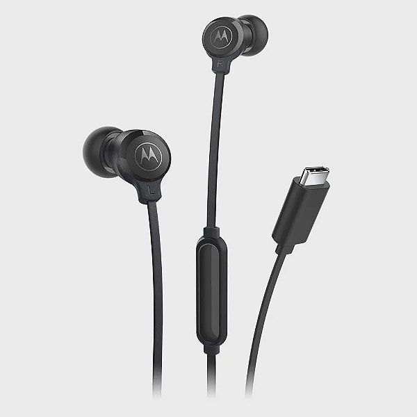 Fone de ouvidos  Motorola Earbuds 3-S - Preto