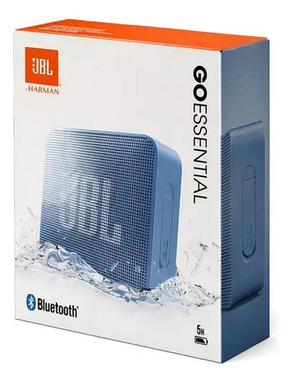 Caixa de Som  Portátil Bluetooth JBL Go Essential - Azul