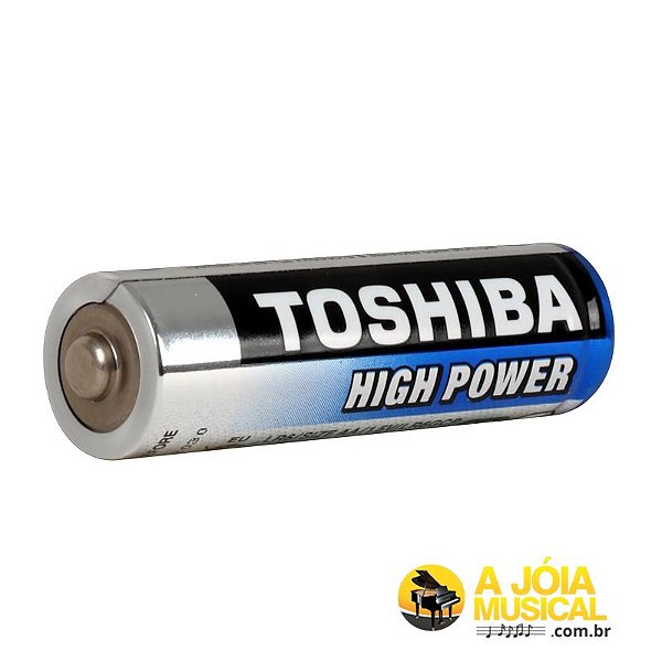 Pilha Alcalina AA Toshiba - 4 unidades