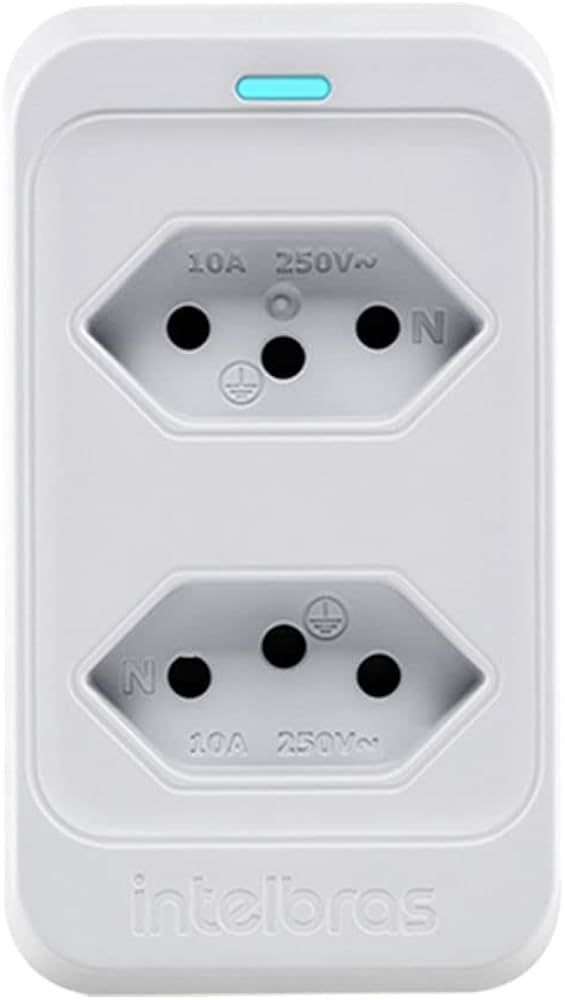 Protetor de Surto Duplo EPS 302 - Branco  Intelbras