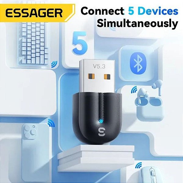Adaptador Bluetooth 5.3 - ESSAGER