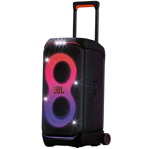 Caixa de Som JBL PartyBox Stage 320 - Preto: Potência de 240W RMS