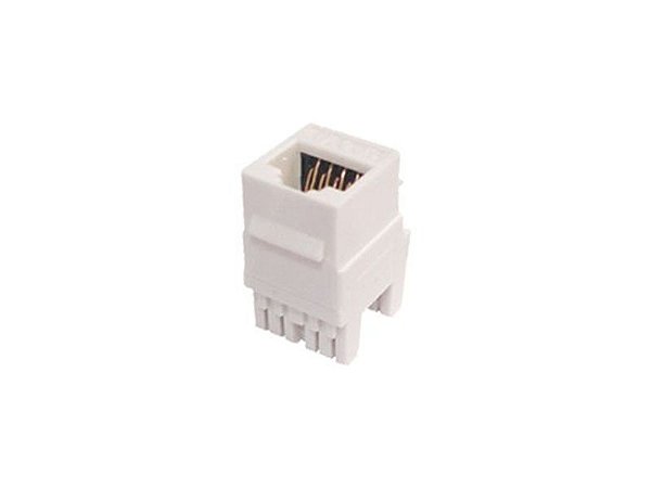 Conector Keystone RJ45 Cat.6 Branco - WT-2002 - Secom