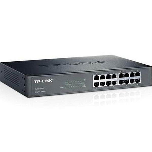 Switch Gigabit TP-Link TL-SG1016D - 16 Portas