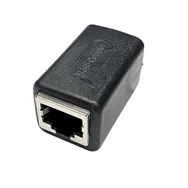 Emenda RJ-45  Cat5e/Cat6  - Metalica