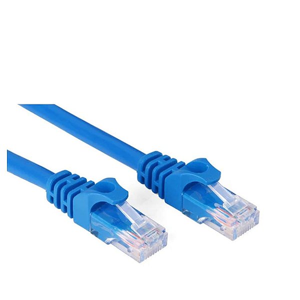 Cabo UTP Patch Cord Cat6 3M Azul NW102