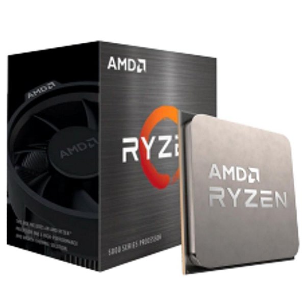 Processador AMD AM4 Ryzen 5 5600X 3.7Ghz 6 core Cache 35Mb